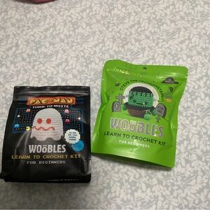 Pac-Man and Frankenstein Crochet Kit for Beginners